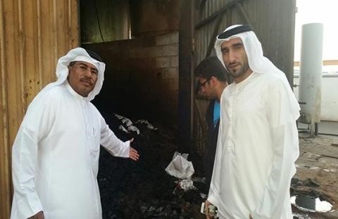 Read more about the article Facility shut down and another rewarded in a surprise visit by EPDA’s CEO to Al Ghail Industrial Area