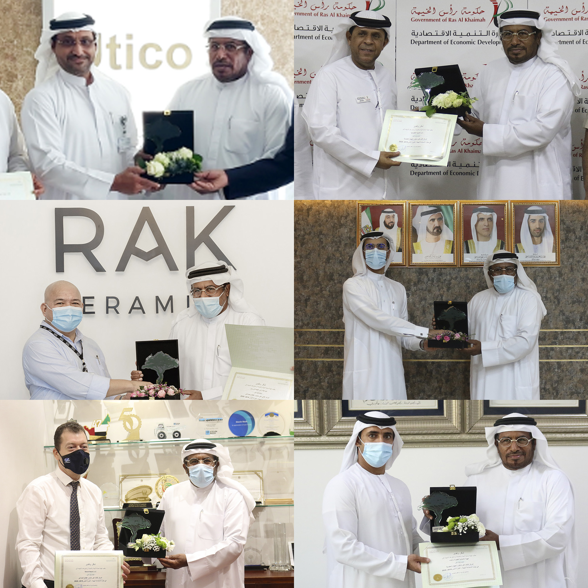 Read more about the article 6 winners in the first session of the Environmental Sustainability Award in Ras Al Khaimah 2020