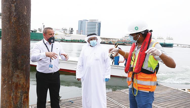 Read more about the article EPDA carries out maintenance for berths and landing areas